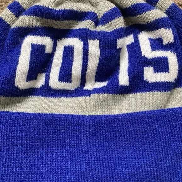 ☀️ 47 Brand Indianapolis Colts Beanie Winter Cap NFL Football OSFA Blue - Picture 5 of 6